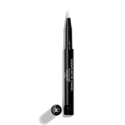 chanel liquid eyeliner brown|signature de chanel eyeliner cartridge.